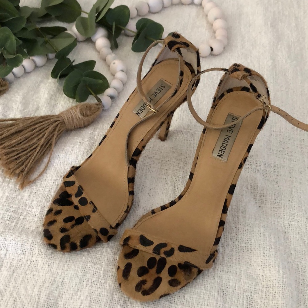 Steve Madden cheetah print high heels!